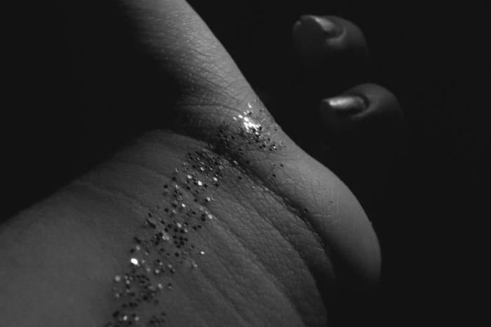 glitter veins by ThisGirlCanHateYou via DeviantArt.com
